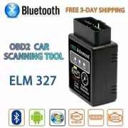 Bluetooth OBD2 OBDII Car Reader Scanner Auto Fault Code Reader Tool ELM327