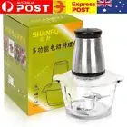 2L Electric Meat Grinder Blender Food Vegetable Processor Chopper Mincer Home