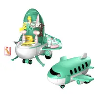 在飛比找蝦皮商城優惠-好奇 多功能飛機收納玩具組-醫生款(滿額贈)【甜蜜家族】