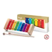 Stagg META-K8 RB 8 Color-Coded Keys Kid's Metallophone