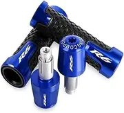 Handle Bar End Cap Slider for Y&AMAHA R6 YZF-R6 1999-2017 2018 2019 2020 2021 2022 2023 Handle Bar Grip EndsMotorcycle Anti-Slip CNC Handlebar Rubber Grips