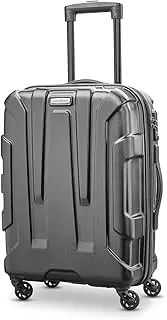 [Samsonite] Centric Expandable Hardside Carry On Luggage with Spinner Wheels, 50 CM/20 Inch, Black