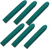 Angoily 6Pcs Wax Seal Sticks for Invitations Cards Envelopes Sealing Wax for DIY Crafts Personalize Wedding Natural Wax Material
