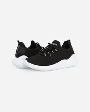 Danskin girls stunt lace up sneaker BLACK Size 13