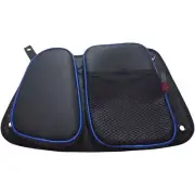 BS Sand Door Bag-Rear-Black/Blue for 2018-2019 Polaris RZR XP Turbo EPS DYNAMIX