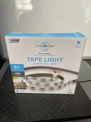 Feit Plug-In Integrated LED Strip Light Color Changing CCT One sync White 6Ft