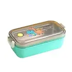 350/700ml Bento Box 1/2 Layers Pack Rice Children Adults Food Storage Box