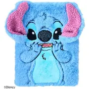 Disney Stitch A5 Fluffy Notebook