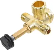 TEHAUX Air Compressor Check Valve Way Quick Connect Fitting Non Return Valve for Pneumatic Systems Easy Installation Removable Design Air Pressure Connector Tool
