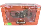 Harley Davidson Maisto 1942 WLA Flat Head Diecast 1:18 in box