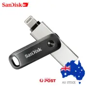 SanDisk iXPand OTG Flash Drive Go 64 128 256 GB iPhone USB 3.0 Memory Stick