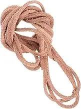 HOMSFOU Leather Cord for DIY Crafts Durable Cowhide Rope for Jewelry Making Beading Accessories Versatile Leather String for Bracelets Necklaces Present for Craft Lovers