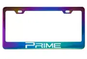 Neo Chrome License Plate Frame for Toyota Prime