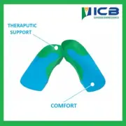 ICB DUAL Density 2/3 Length Orthotics Arch Insole ~ Physio Podiatrist Rec.
