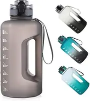 Large Water Bottle with Handle 2.2L BPA Free for Sports Gym