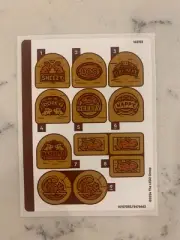 LEGO STICKER SHEET for 43242 Snow White and the Seven Dwarfs' Cottage, Genuine!