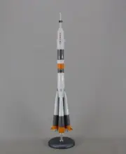 Deckstop handcrafted model launch spacecraft model rocket Soyuz 1/100 metall