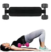 Zodiaczen Hip Thrust Belt, Booty Belt for Hip Thrust with Dumbbells, Kettlebells, Plates, Exercise Push Belt with Non-Slip Padding for Gym, Home and Training