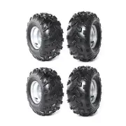 4 Pack 18 X 9.5 - 8 Wheel Tyres Rim 125cc 150 250cc Quad Bikes ATV Mower Go Kart