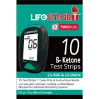 Lifesmart Blood ß-Ketone 10 Strips + 1 Code Strip 2TwoPlus for LS-946 *Genuine