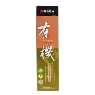 【丸莊】有機黑豆醬油清(420ml/瓶)