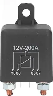 Starter Solenoid, DC12V 200A Car Start Relay, Waterproof, Brass Coil, ABS Shell, Industrial Control, Security, ATV, Off Road Vehicle, Industrial Starter, Utility Vehicle,