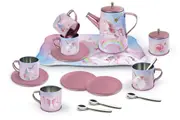 Kaper Kidz - Rainbow Unicorn Tin Tea Set 18pc