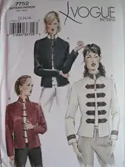Vogue Sewing Pattern 7752 Misses Petite Jacket Sizes 12-14-16