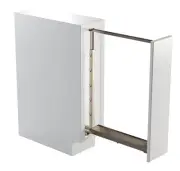Kessebohmer 2504630 24 Inch to 32 Inch Base Cabinet Pull Out - Champagne