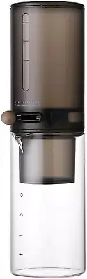 POPULUSL Ice Drip Coffee Maker, Cold Brew Coffee Maker, High Boron Glass Coff...