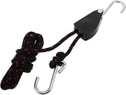 VALICLUD Rope Tie Down: Auto Dent Repair Rope for Hood and Doors - Car Dent Removal Accessory with Aluminium Alloy S-Hook for Vehicles Hood Prop