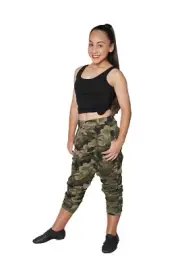 Flair camouflage pants