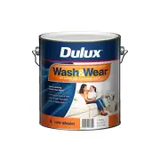 Dulux 4L Wash&Wear Low Sheen Vivid White Interior Paint