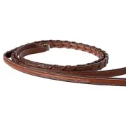Huntley Fancy Stitch Rubber Laced Rein Australian