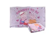 Peppa Pig Granny To Be Granny Pig Blanket (White) (One Size)