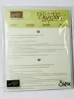 Stampin' Up! Sizzix Big Shot Thinlits Metal Die Detailed Santa 141836-Scrapbook