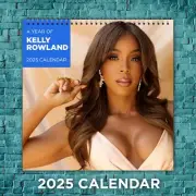 Kelly Rowland 2025 Music Stars Calendar, 12-Month Singer Wall Calendar