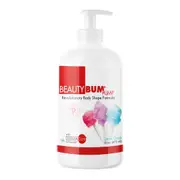 BeautyBum Anti Cellulite Cream - Cotton Candy by BeautyFit for Women - 16 oz Cream