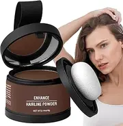 Hairline Powder for Women, Root Touchup Powder, Applicator Included, Waterproof Long-Lasting Hair Concealer Gray Coverage Shading Tool for Instantly Thicker Fuller Look