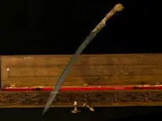 Damascus Yatagan Sword, Hand Forged Real Damascus Steel , Battle Ready Damascus