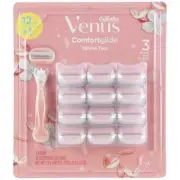 Gillette Venus Comfort Glide White Tea Razor Blade + 12 Refills