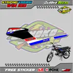 山葉 條紋變化 WIN 100 摩托車貼紙 YAMAHA WIN 100