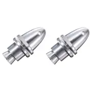 2PCS 5mm RC Plane Airplane Spinners, Extrusion Propeller Adapter Saver