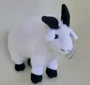 Wishpets 2006 Billy Goat White Plush Animal Mikos NWT Wish Pets