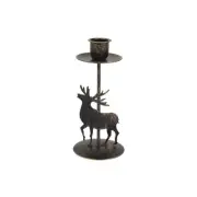 Iron Stand Wax Holders Star Elk Christmas Tree Candlestick for Home Decor