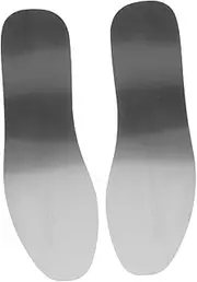 Healeved 2 Pcs Metal Insoles Anti Nail Boot Insoles for Men Women Replacement Shoe Inserts Work Footwear Inserts