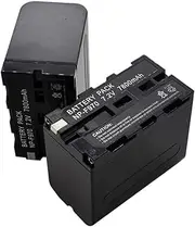 2X 7800mAh Battery Pack for Sony NP-F970 NP-F960 NP-F330 NP-F550 NP-F750 NP-F770 NP-F930 NP-F950 CCD-TRV Camera Camcorder Photography Photo LED Vedio Light Lamp