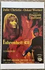 Fahrenheit 451 Julie Christie Oskar Werner￼Poster 11 x 17 (128)