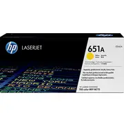 HP 651A Toner Ink Cartridge Yellow LaserJet Genuine CE342A