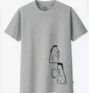 1 BARRY McGEE TWIST LIMITED EDITION PRINT SHIRT UNIQLO MoMA NEW LARGE NWT RARE!